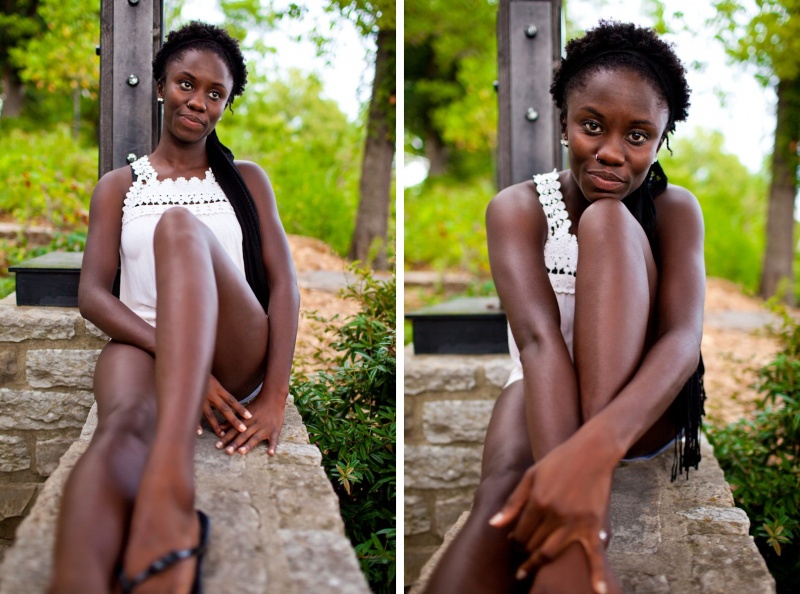 Female model photo shoot of Josie Yeboah in Cincinnati