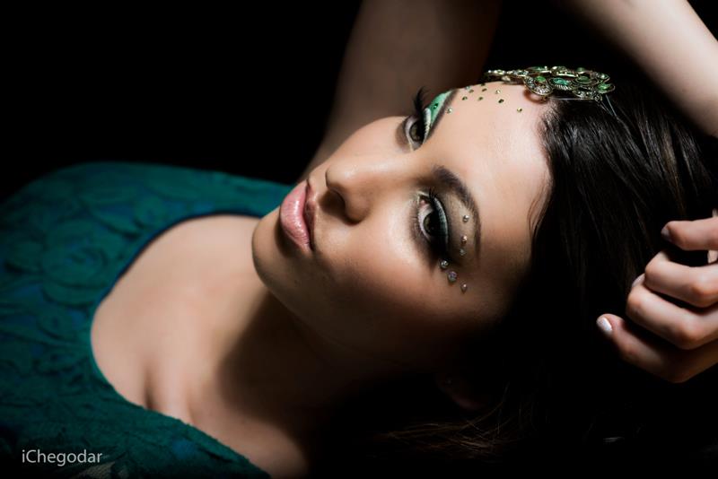 Female model photo shoot of MychalPaige, hair styled by Sona BelaryStyle