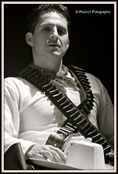 Male model photo shoot of Luis Valencia in El Teatro Campesino, San Juan Bautista, CA