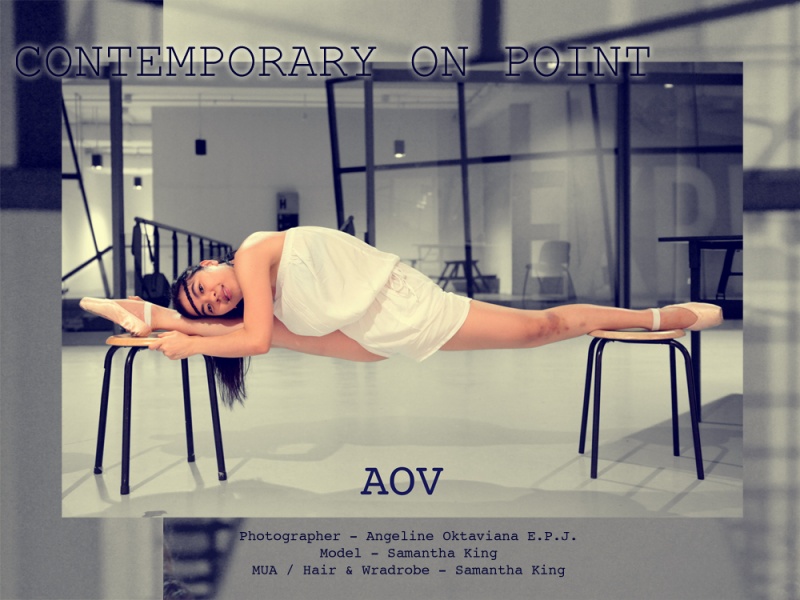 Female model photo shoot of AOV in Singapore