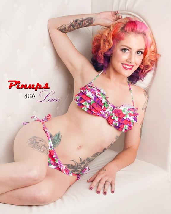 Female model photo shoot of Ritzy Riot by Pinups and Lace in Nashville