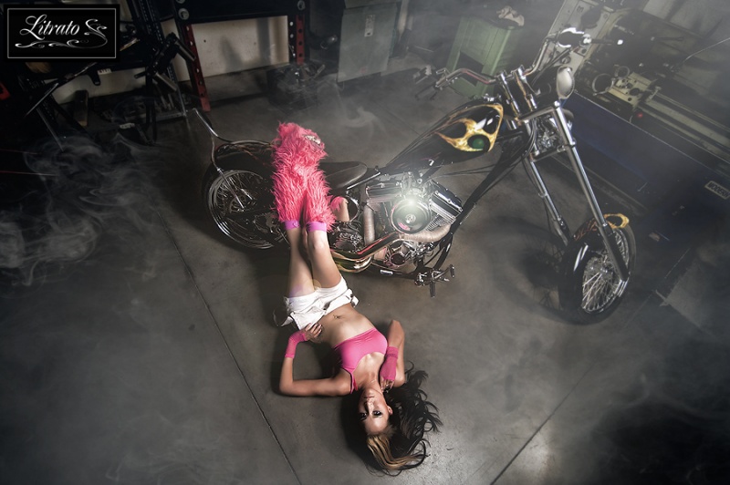 Female model photo shoot of HeatherBrittany in Precision Frameworx