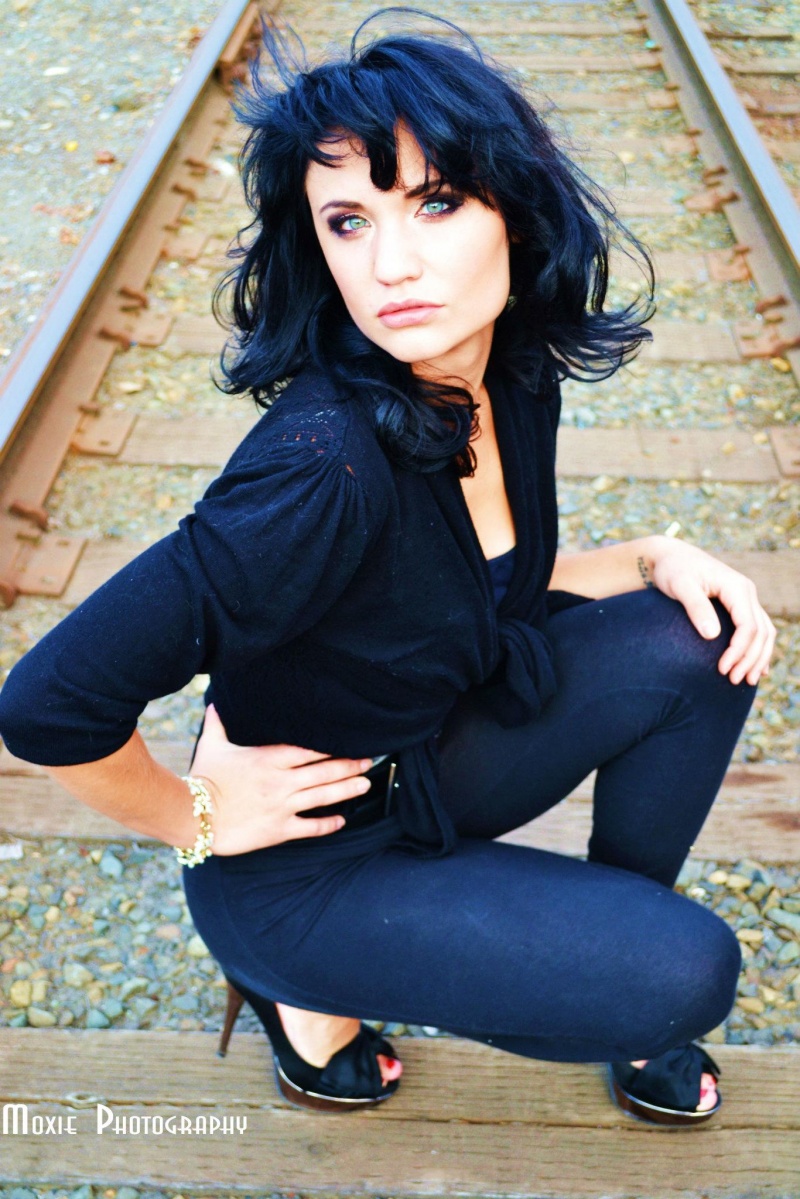 Female model photo shoot of Josie Von Black in Tacoma, WA
