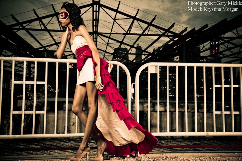 Female model photo shoot of Krystina Morgan in Brooklyn Promenade