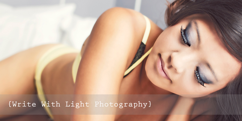 Female model photo shoot of Write With Light Photo