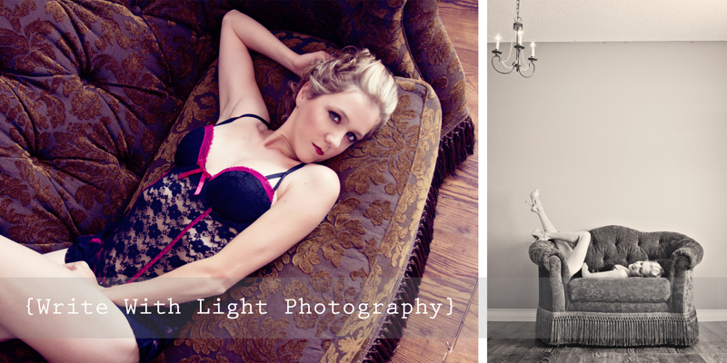 Female model photo shoot of Write With Light Photo
