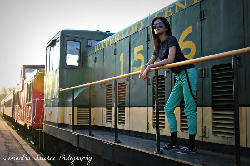 Female model photo shoot of Saechao Photography