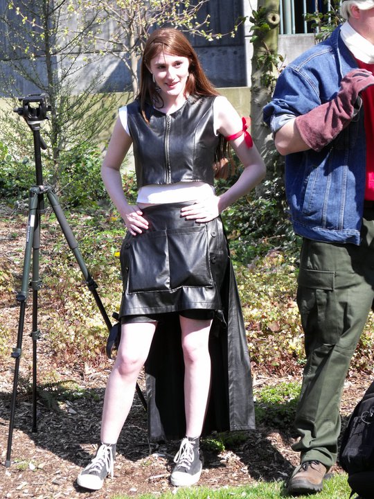 Female model photo shoot of Katie-Steelman in Seattle Convention Center