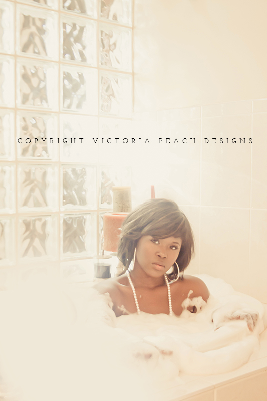 Female model photo shoot of Victoria Peach Designs