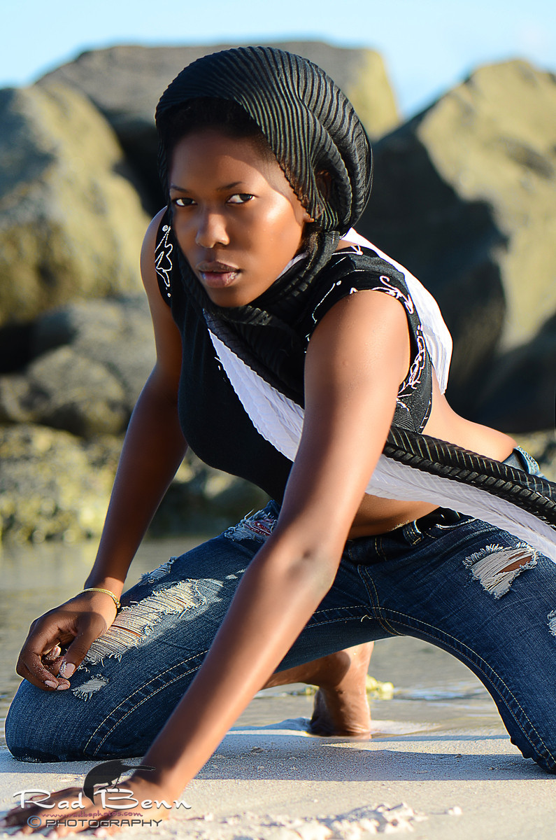 Female model photo shoot of I am Precious by Rad Benn - OLP in Barbados