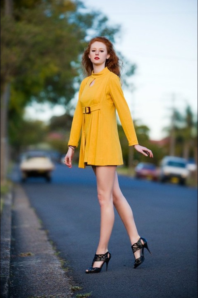 Female model photo shoot of jamila-rose in street