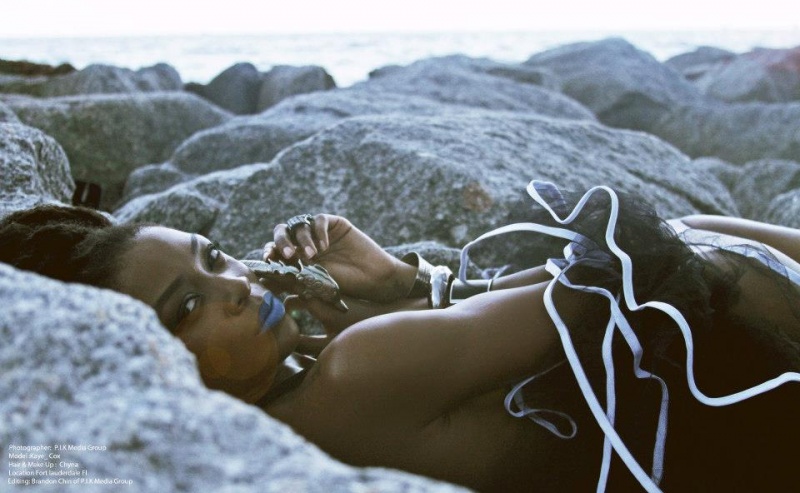 Female model photo shoot of Kaye Cox in Dania Beach