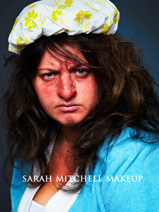 Female model photo shoot of Sarah Mitchell SPFX in Toronto