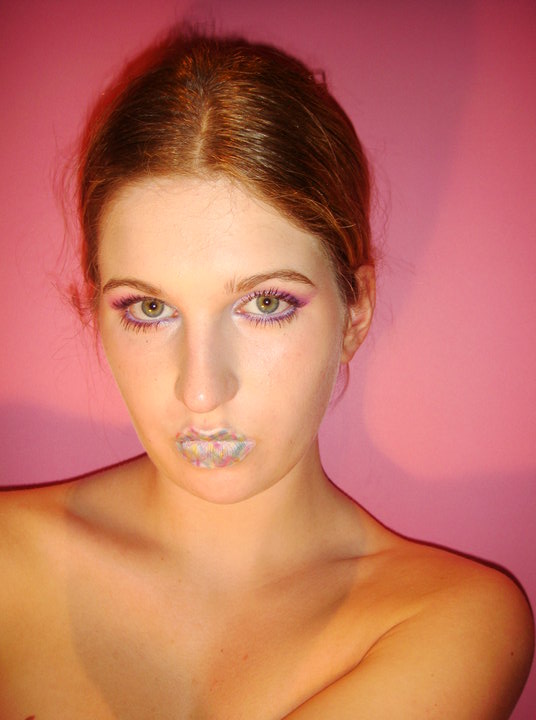 Female model photo shoot of Anna Elektra Makeup 