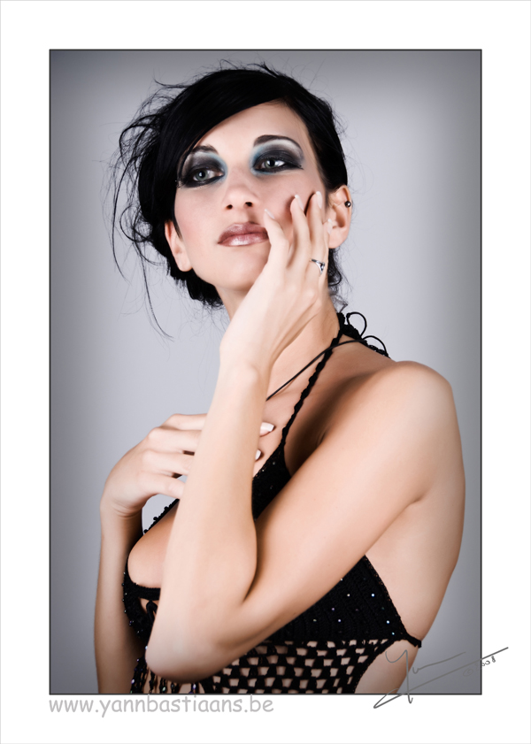 Female model photo shoot of Mojca Furlan by Yann Bastiaans