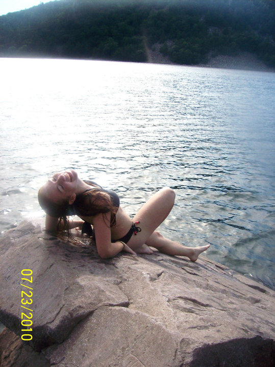 Female model photo shoot of Erica Renee Bainter in Devils lake