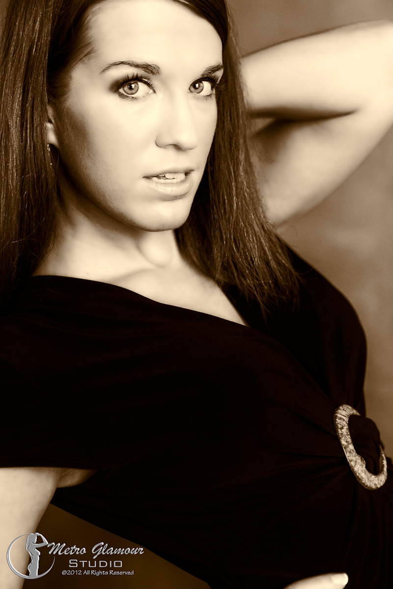 Female model photo shoot of Mickayla Rose by Metro Glamour Studio, makeup by Casey Lynn Vitanza