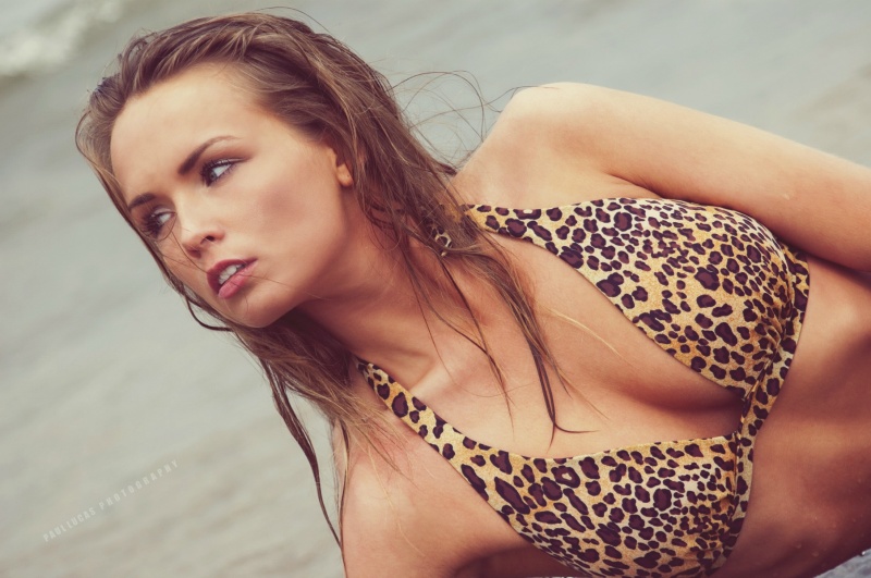 Female model photo shoot of Falon Brumfield in 63rd St. Beach Chicago, IL