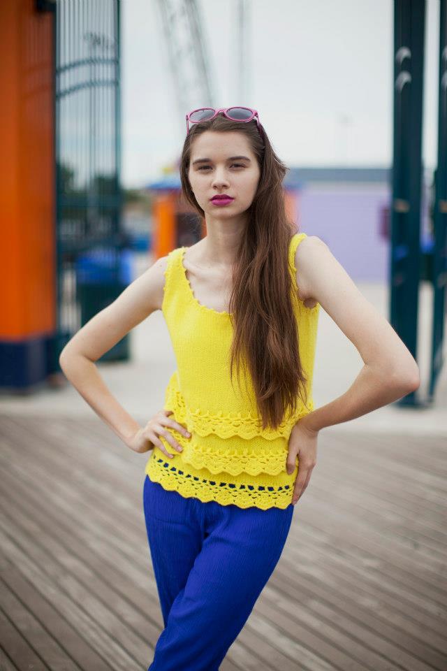 Female model photo shoot of HAYLZSTORMM in Coney Island, NYC