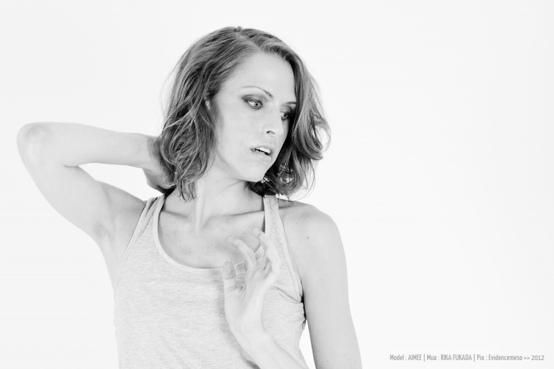Female model photo shoot of Aimee Winnik by EvidenceMeSo2 in Paris, France