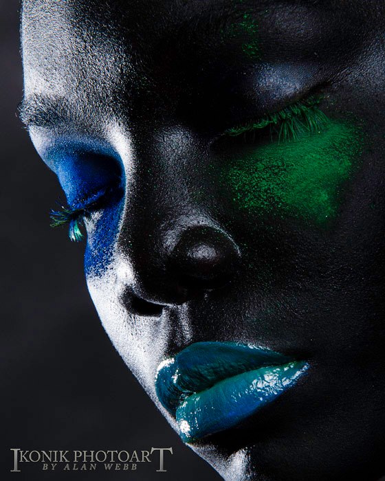 Female model photo shoot of Nessa Tatij Makeup Art by Ikonik Photoart