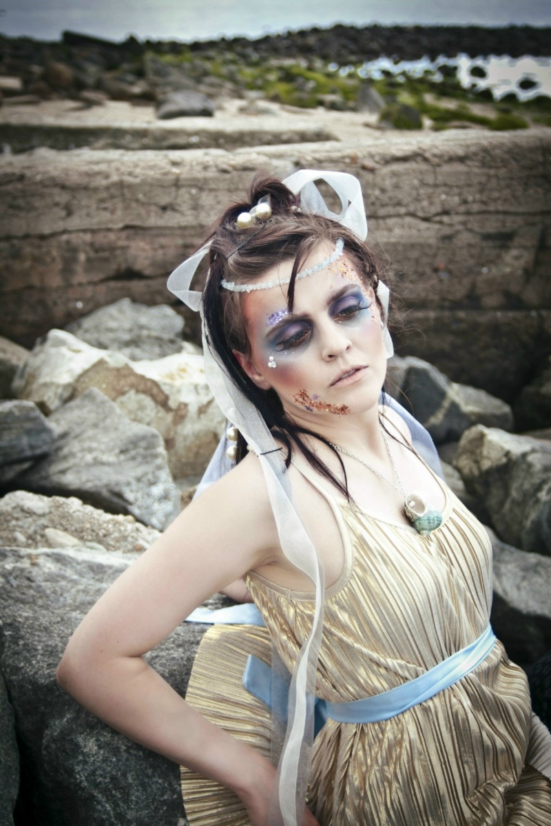 Female model photo shoot of Val von Valkyrie in Conimicut, wardrobe styled by Vintage on the Rocks