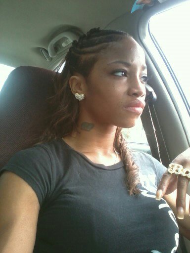 Female model photo shoot of Precious Dream in in my car outside of work