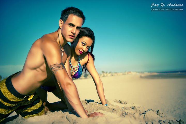 Male and Female model photo shoot of Matthew Jacob Robles and Camiya Batts by MarieAppert in Long Beach, CA