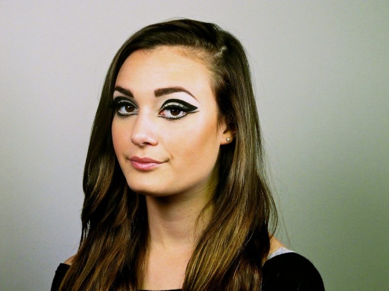 Female model photo shoot of Erica M makeup