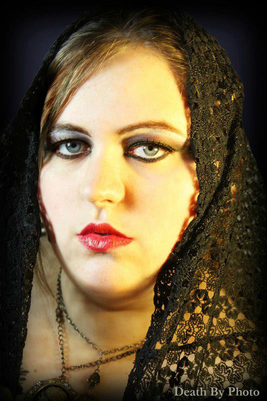 Female model photo shoot of Marie Voodoo by Death by photo