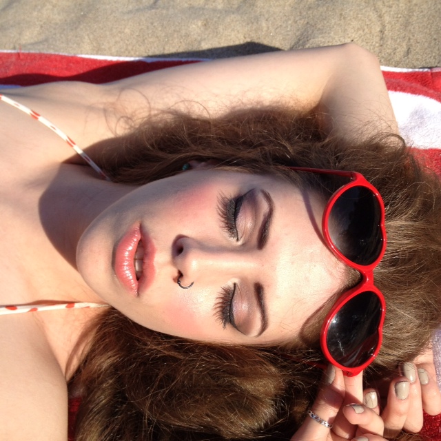 Female model photo shoot of Megan Keossaian  in Malibu, CA