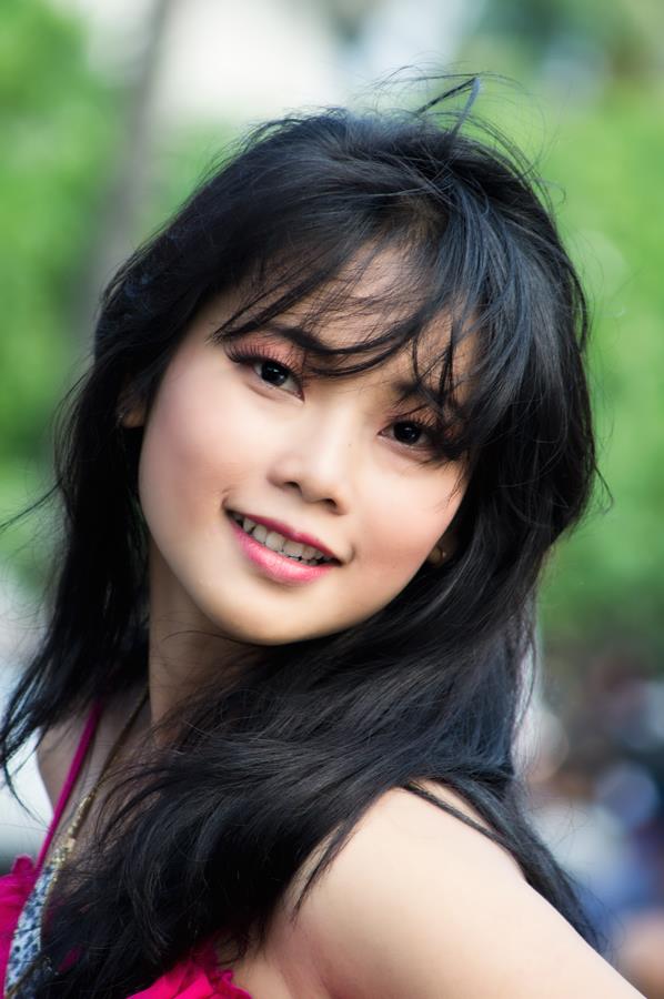 Female model photo shoot of Pangest_Chu