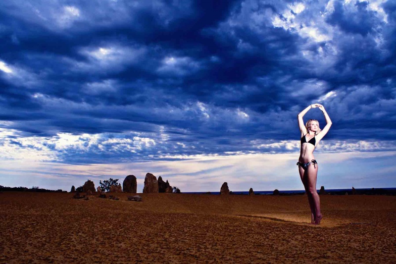 Female model photo shoot of Photography by Sara in Pinnacles Western Australia