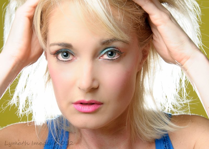 Female model photo shoot of Sarah Hardy by Scott Lymath, makeup by Miriam king