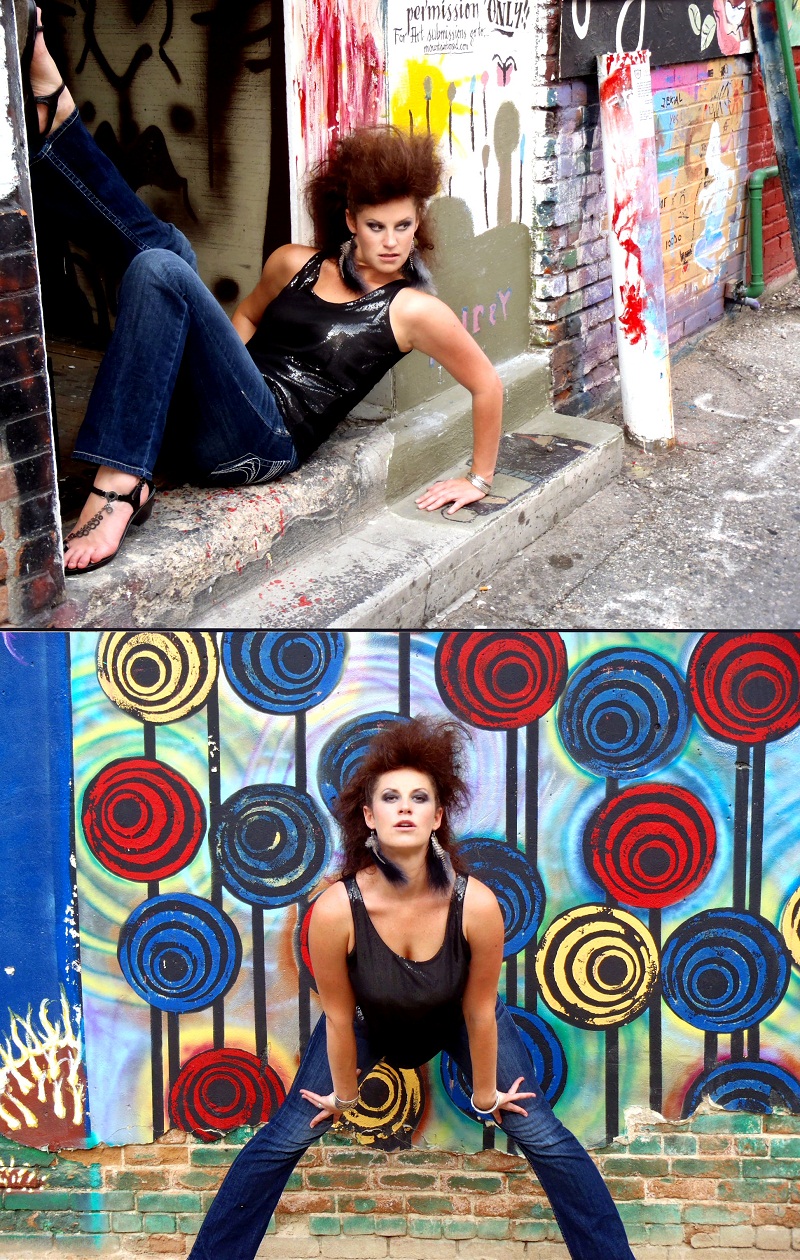 Female model photo shoot of Anjuli Global in Freak Alley Gallery - Boise Idhao