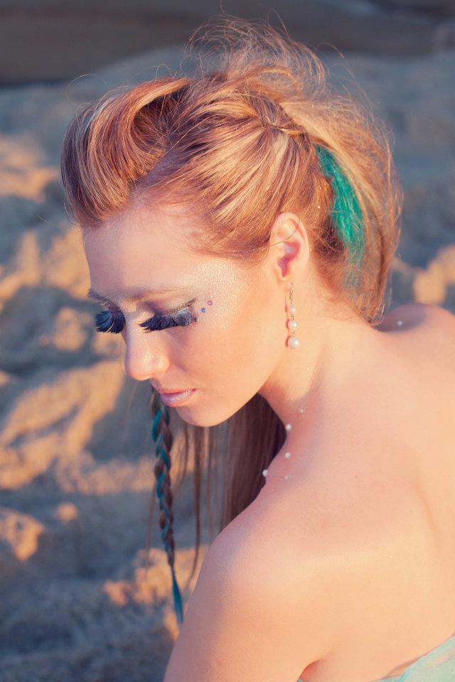 Female model photo shoot of Jennifer Junker in La Jolla Cove, San Diego, CA