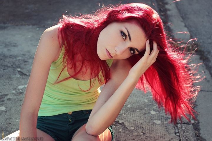 Female model photo shoot of Alessandra Cioni