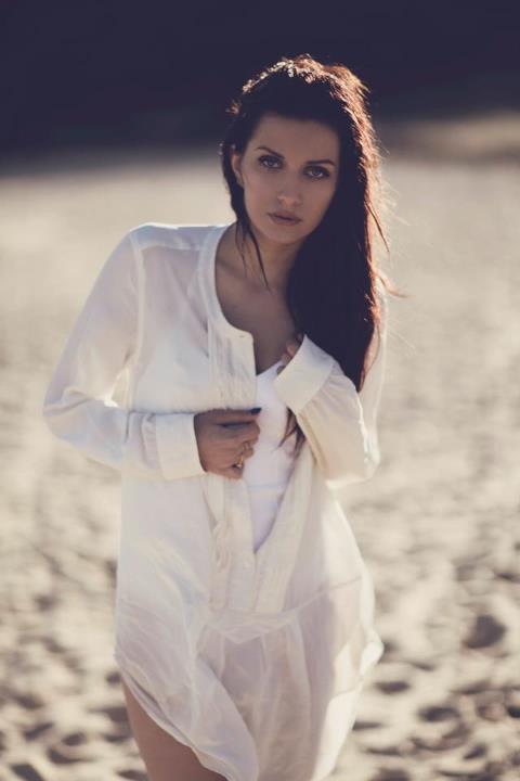 Female model photo shoot of Anastasia Karpoukhina in La Perouse