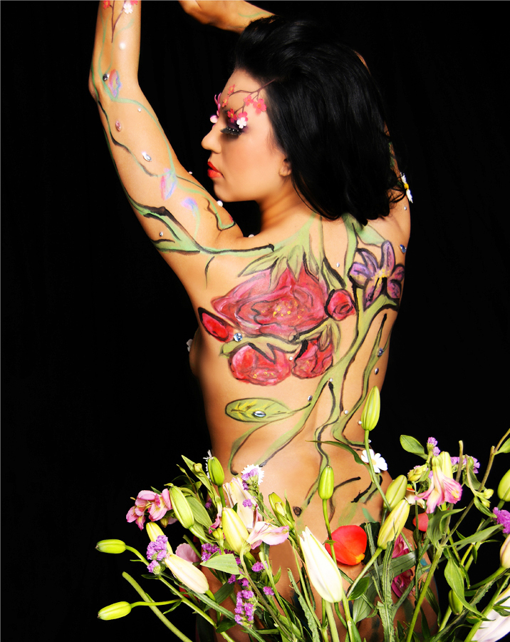 Female model photo shoot of Tamiko Carrillo in San Jose Studios 2012