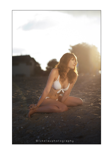 Female model photo shoot of Katryna C in Cherry Beach