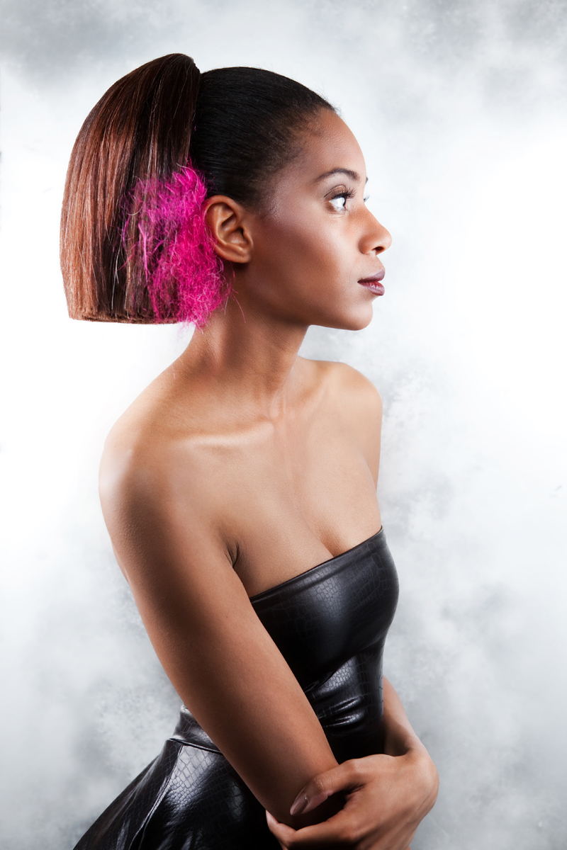 Female model photo shoot of Vicki B Hairstyles