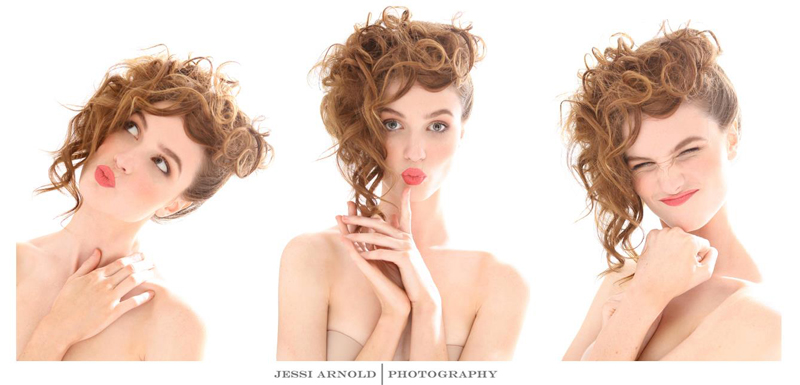 Female model photo shoot of Vicki B Hairstyles and Paris Elise by Jessi Arnold