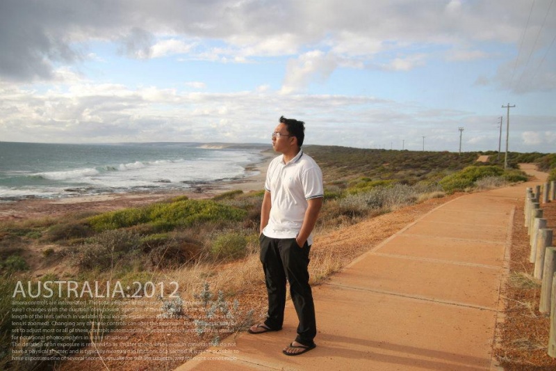 Male model photo shoot of Iskandar Hakim in Kalbarri, Western Australia