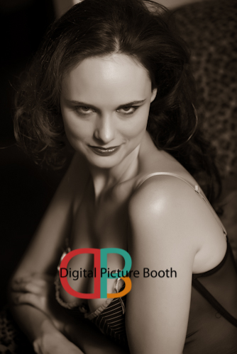 Male and Female model photo shoot of Digital Picture Booth and Teri Jensen in Cedar Rapids, IA