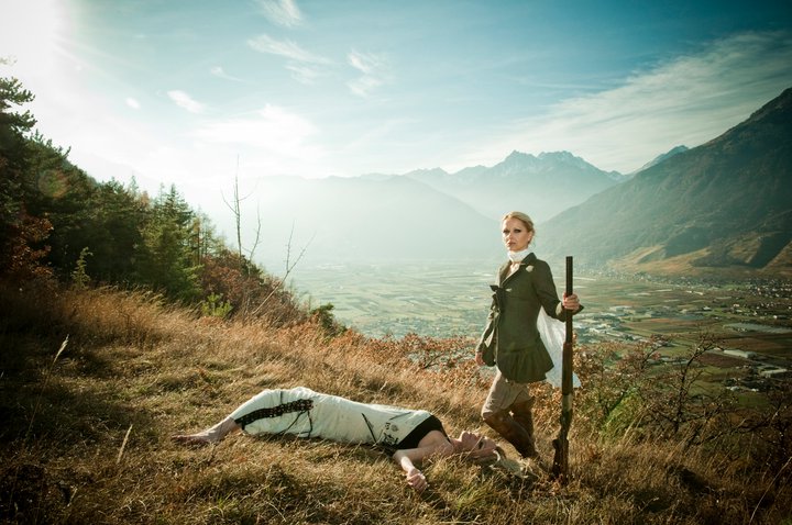 Female model photo shoot of LaFouinographe in Switzerland