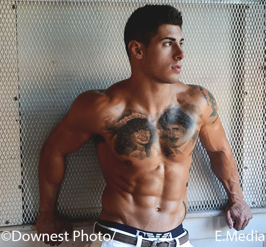 Male model photo shoot of CT Ray by Downeastphoto in hall