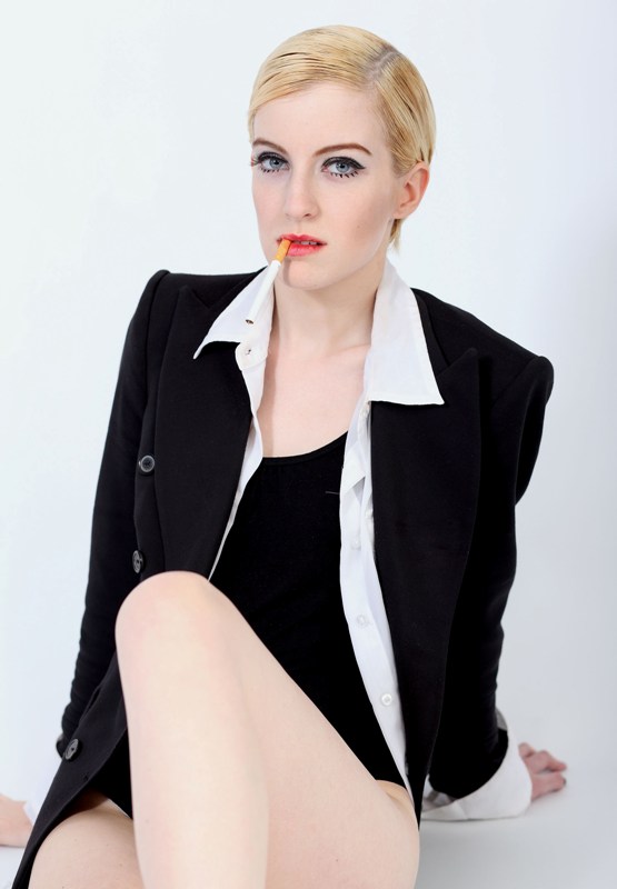Female model photo shoot of Christine Ryan Makeup by MichaelHogan , hair styled by Raissa Gilligan