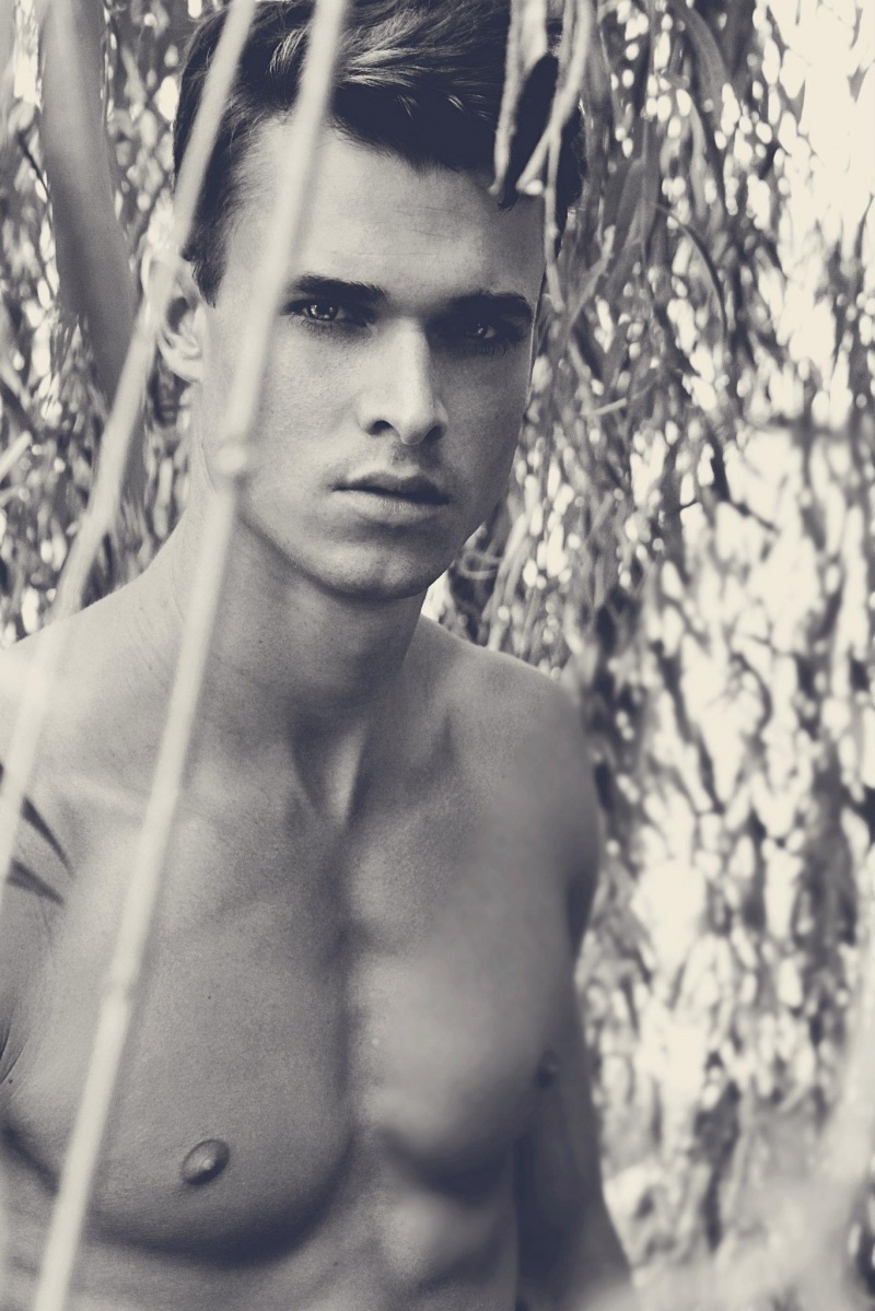 Male model photo shoot of John Fredrickson in NYC