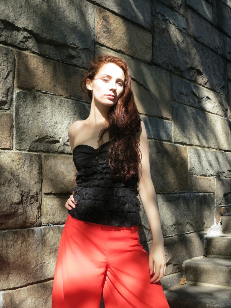 Female model photo shoot of Polina PP