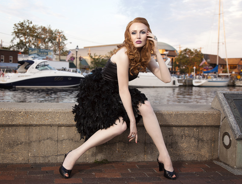 Female model photo shoot of CatReinheimerCollection in Downtown,Annapolis